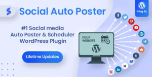 Social Auto Poster (v5.5.0) WordPress Plugin [Activated]