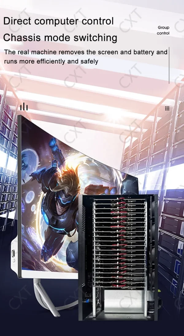 PHONE FARM BOX WITH OTG Ethernet Click Farm SYSTEM UNIFIED CONTROL 20 PCS PHONE BOARDS in ONE BOX PHONE FARM MOTHERBOARD BOX - Image 6