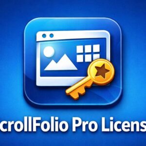 ScrollFolio Pro License